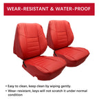 Set of 2 Bucket Seat Covers for Dodge Challenger (2011-2014)