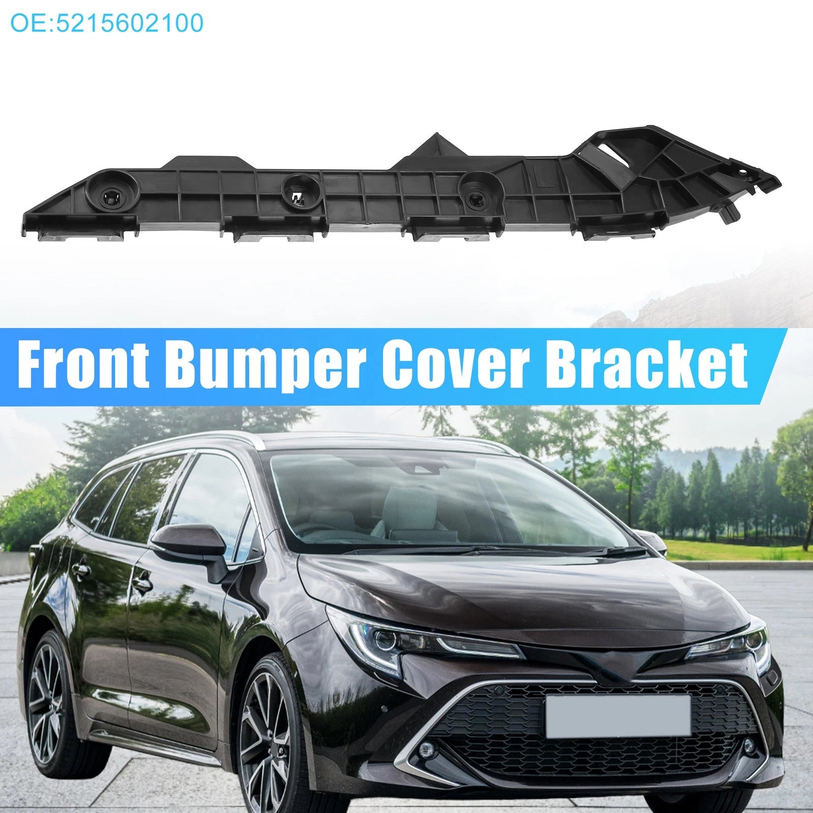 Front Left Bumper Cover Bracket No. 5215602100 for Toyota Corolla (2009–2013)
