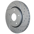 Set of 2 Front Drilled 302mm Brake Rotors for Chrysler Dodge Ram VW