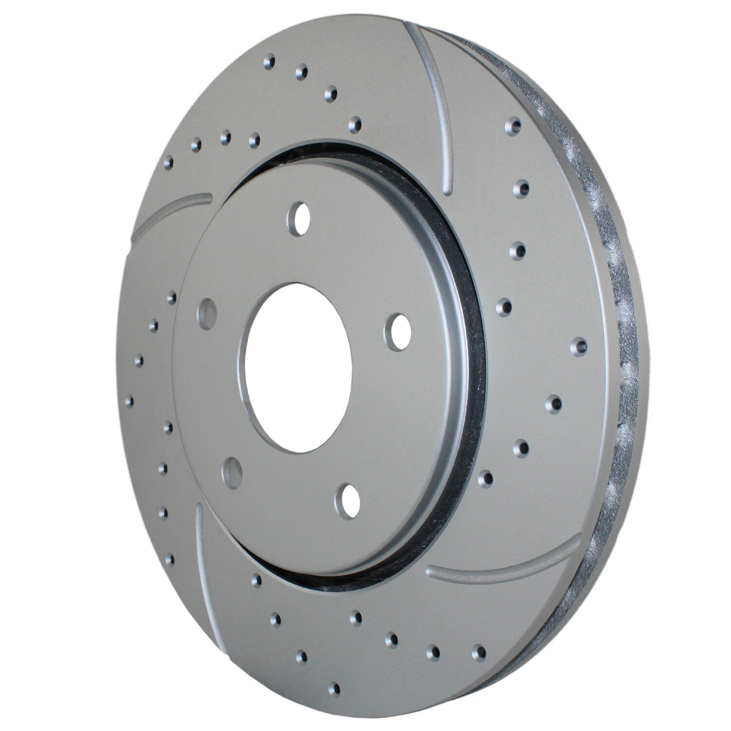 Set of 2 Front Drilled 302mm Brake Rotors for Chrysler Dodge Ram VW