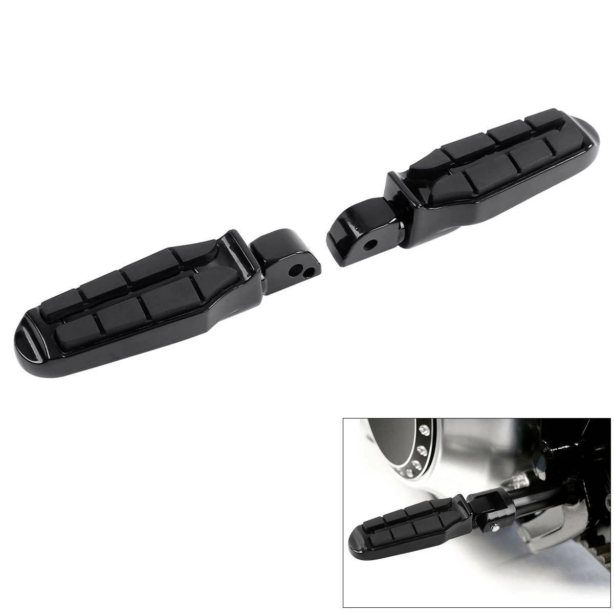 Passenger Footpegs for Harley FXFBS Fat Bob 114 (2018–2025)