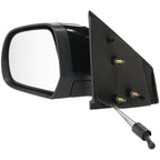 Manual Mirror for Nissan Versa Sedan (2012–2014) Left Paintable Folding