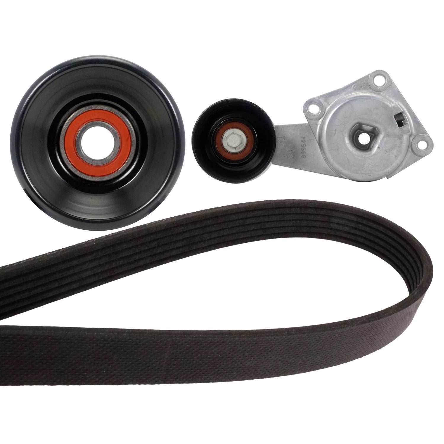 Drive Belt Idler Pulley Tensioner Kit for Ford Expedition Explorer (1997–2006)