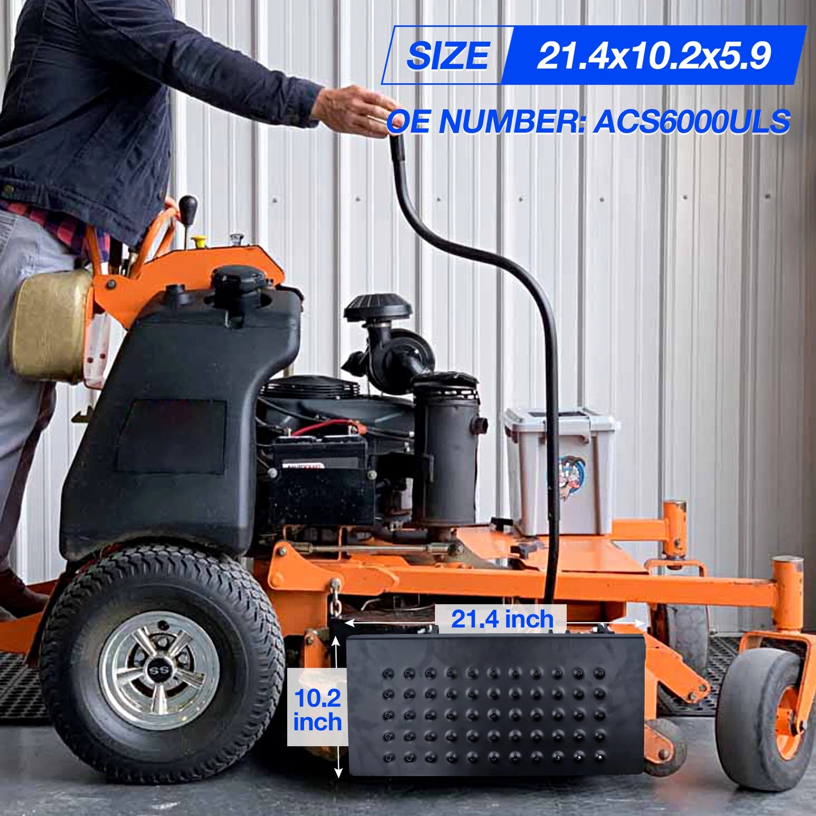 Chute Blocker System for Toro ZT Mowers (Fits Most Models)