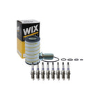 Wix Engine Oil Filter & Denso Spark Plugs Set for R171 SLK55 W203 C55 AMG (2004–2009)