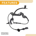 ABS Wheel Speed Sensor No.9L8Z2C205A for Ford Escape (2009–2012) Front Left