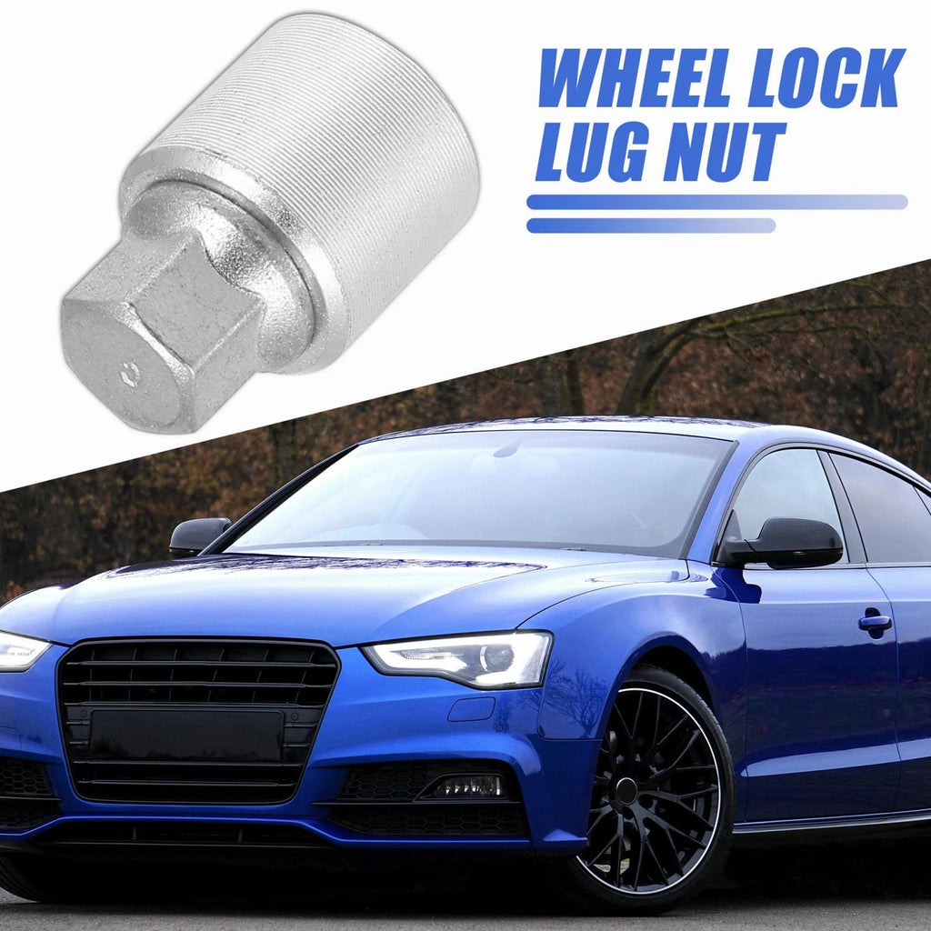 C Auto Wheel Lock Lug Nut Anti Theft Screw Removal Key for Audi A4L A5 A6L Q2L (2010–2023)