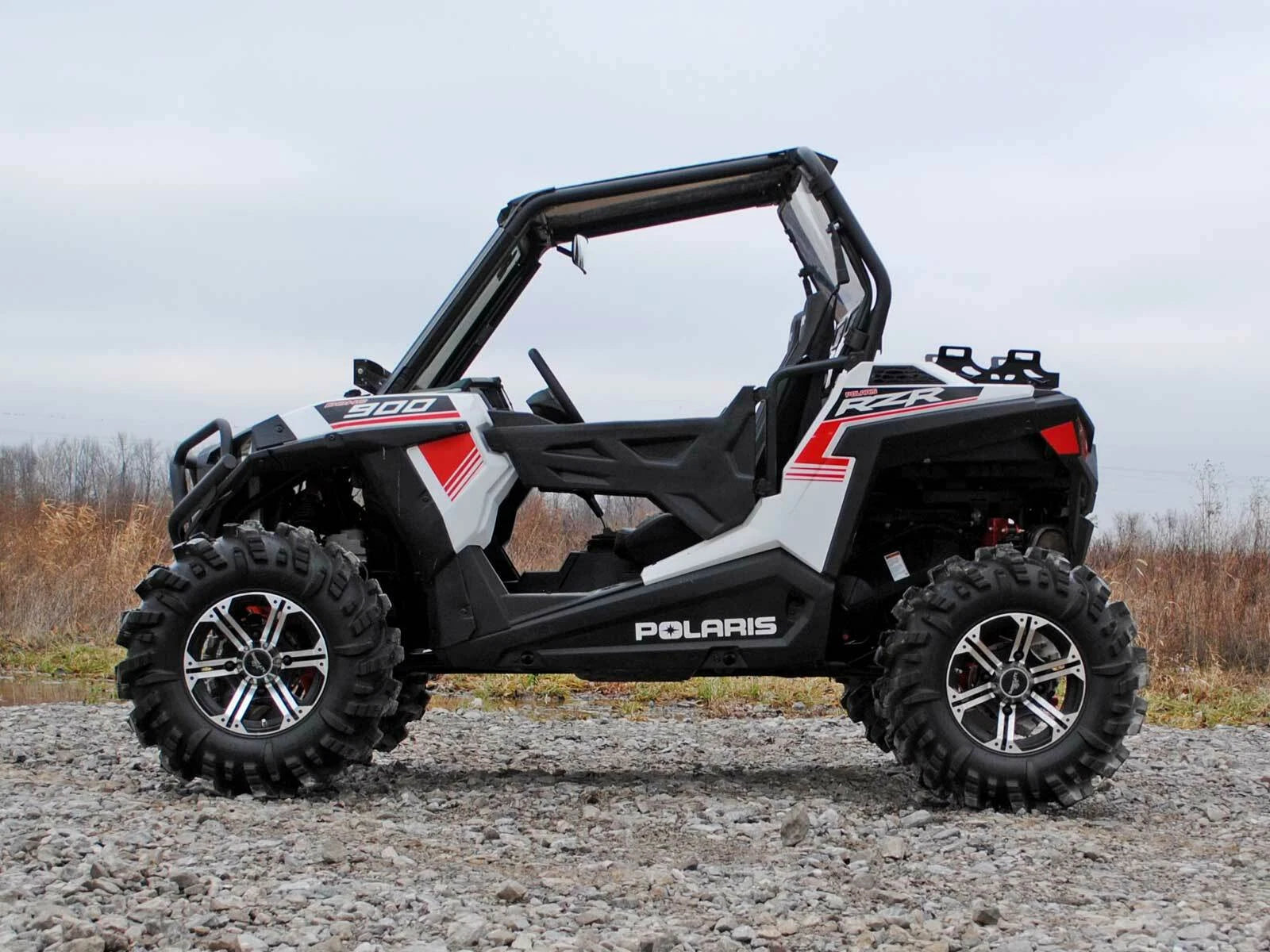 Conversion Kit for Polaris RZR 900 S (2017–2020) - 1.5" Offset, Red