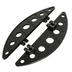 Front Driver Half Moon Footboard for Harley Touring Electra Road Glide (1986–Up)