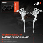 2Pcs Hood Hinge for Kia Soul (2010-2013)