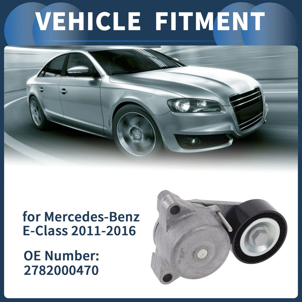 Belt Tensioner for Mercedes-Benz E-Class (2011–2016) No. 2782000470 Metal