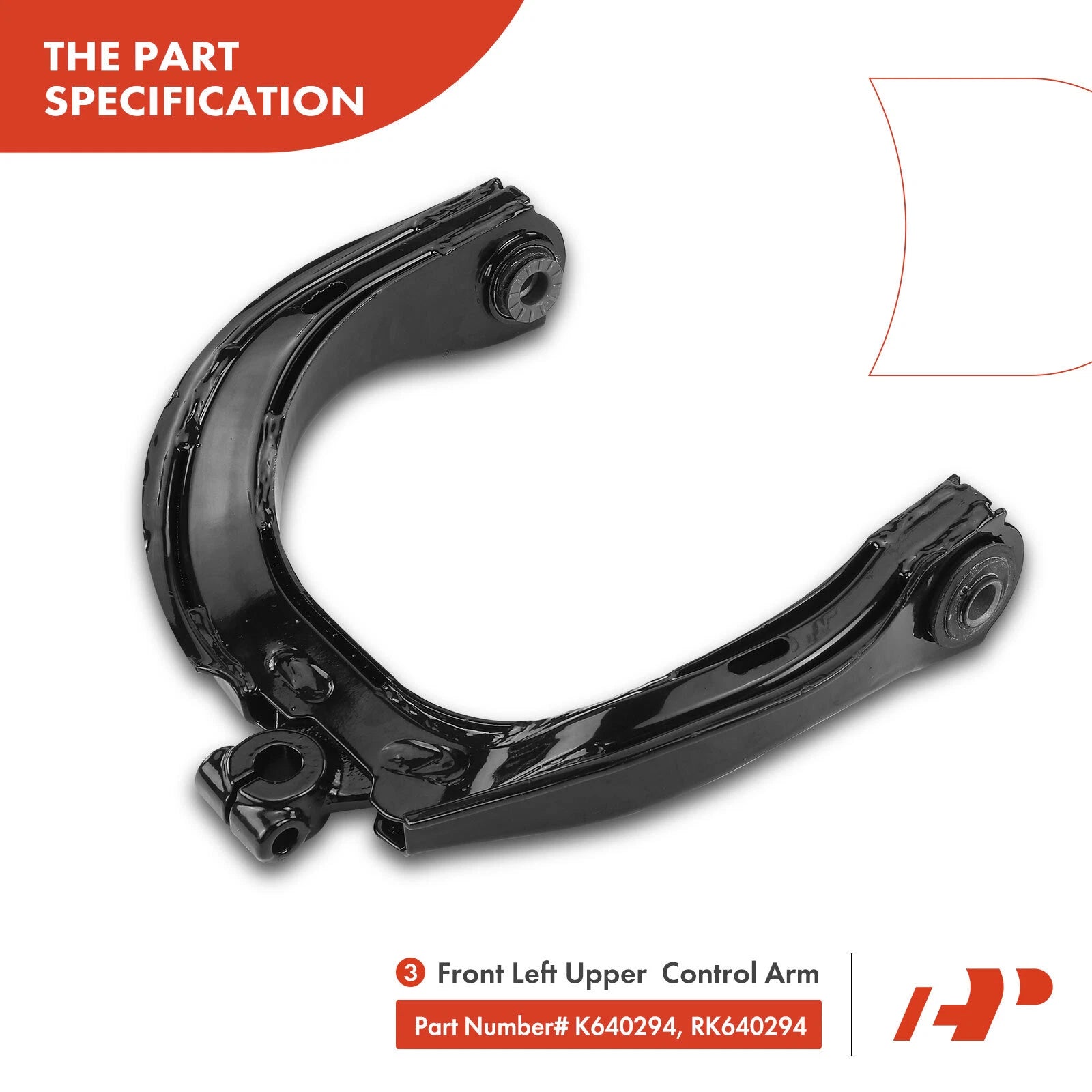 Set of 8 Control Arms with Ball Joints & Tie Rods for Chevy Trailblazer (2002–2009)