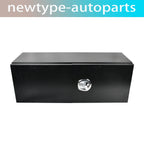 60" x 18" Black Steel Tool Box for Pickup Truck (Fits Most Models)
