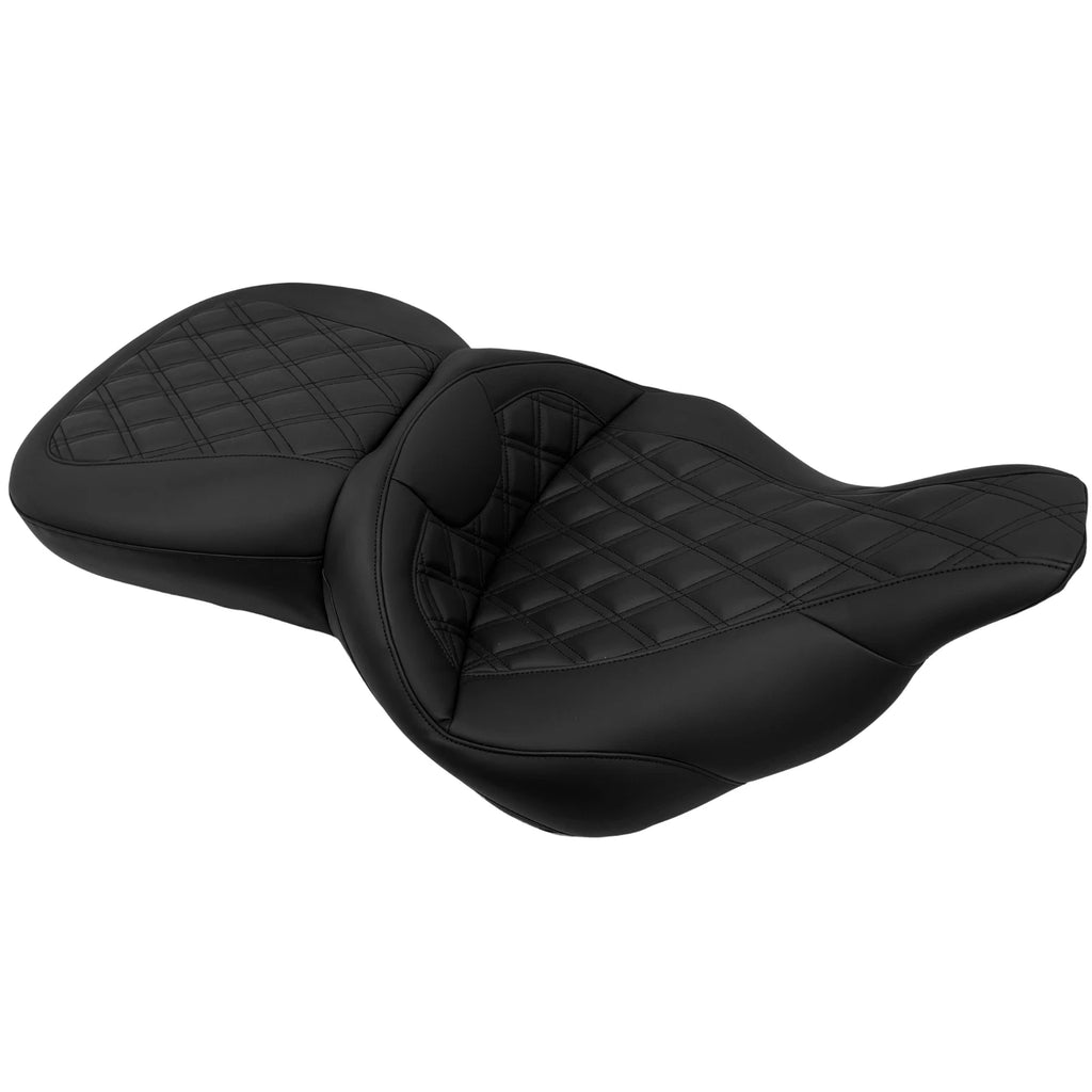 2X One Piece Vinyl Seat for Harley Touring FLHT/FLTR (1997–2007)