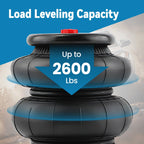 2X Air Ride Triple Bellow Bags