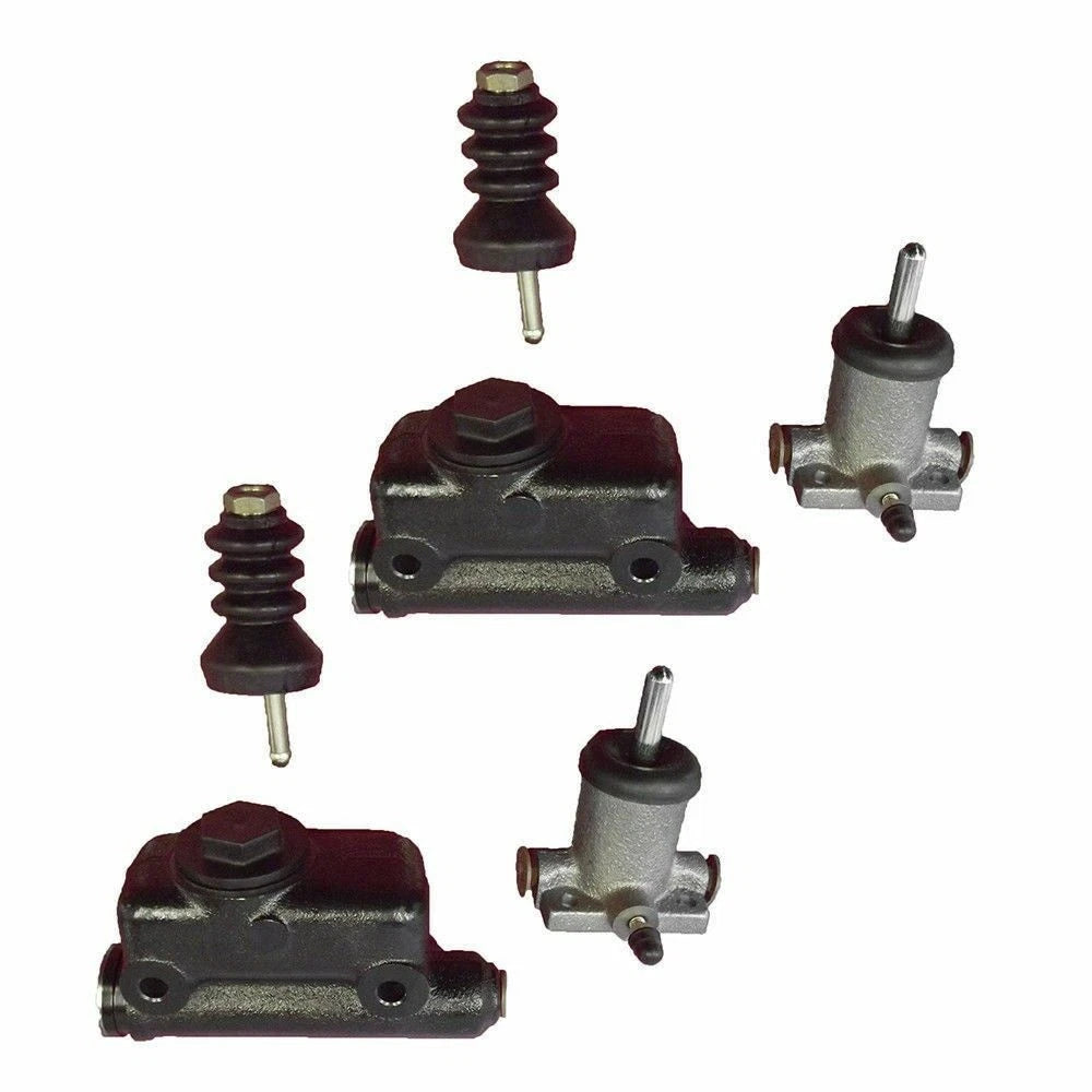 2X Brake Master & Slave Cylinder Kit for Case/International Harvester