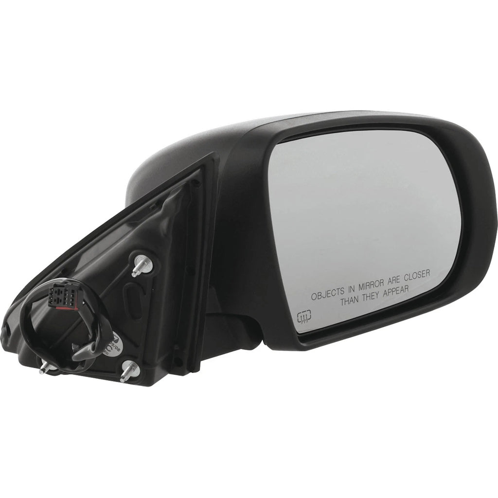 Set of 2 Heated Mirrors for Jeep Cherokee (2014–2018) Textured Black