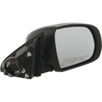 Set of 2 Heated Mirrors for Jeep Cherokee (2014–2018) Textured Black