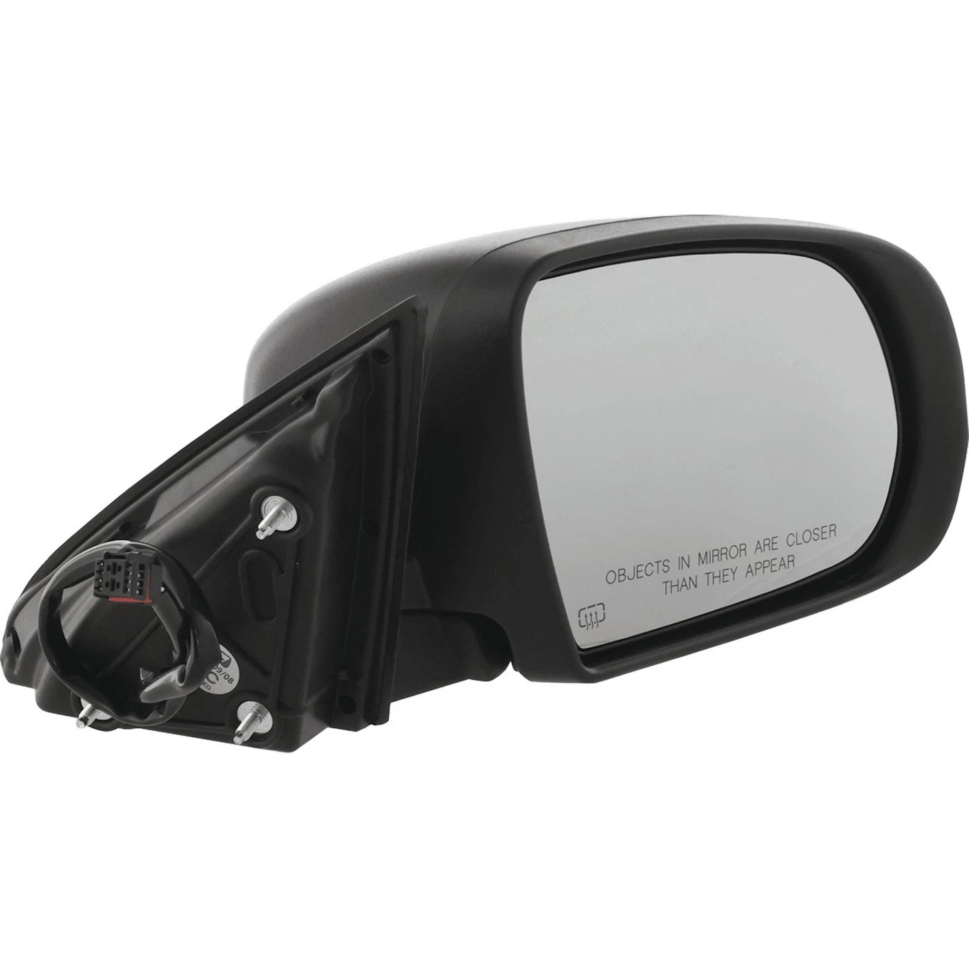 Set of 2 Heated Mirrors for Jeep Cherokee (2014–2018) Textured Black