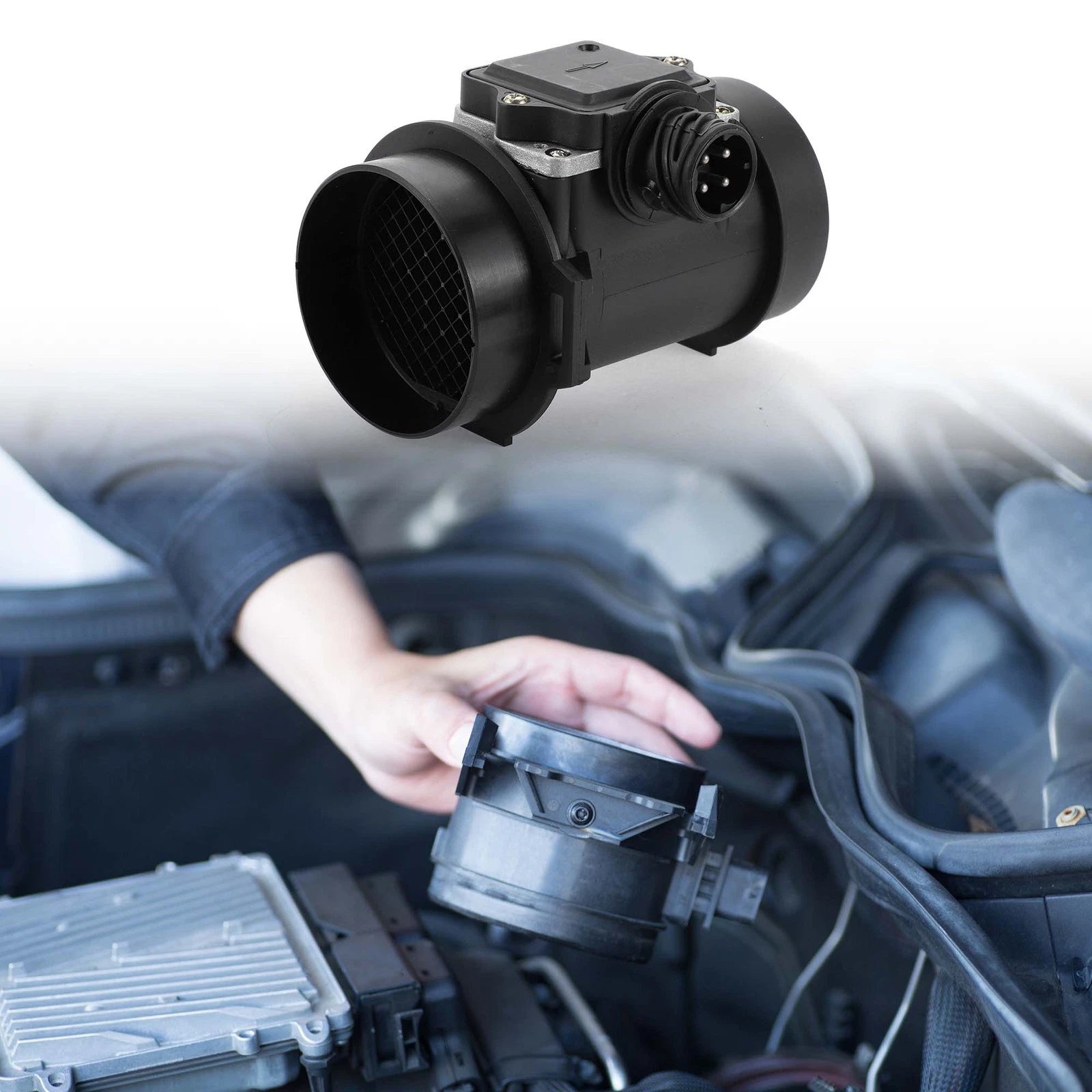Mass Air Flow Sensor Assembly for BMW 3er E36 320i (1990–1998) No. 13621730033