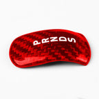 Red Carbon Fiber Shift Knob Cover for Ford Mustang (2015–2019)
