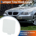 Front Car Bumper Tow Hook Cover for BMW 525i 530i 550i White