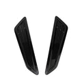 Carbon Fiber Sport Racing Air Flow Vent Bonnet Hood Scoop Cover Trim