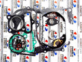 Complete Engine Gasket Set for Honda XR75 (1977-1978)