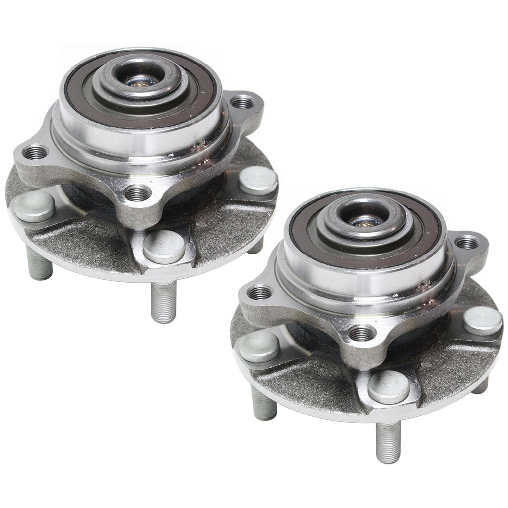 Wheel Hubs for Infiniti G35 (2003–2007) Front Left & Right 5 Lug with Bearing