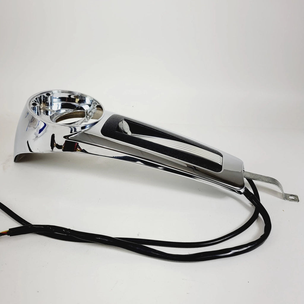 Chrome Dash Console Cover Panel for Harley Touring Ultra Electra Glide (2008–2020)