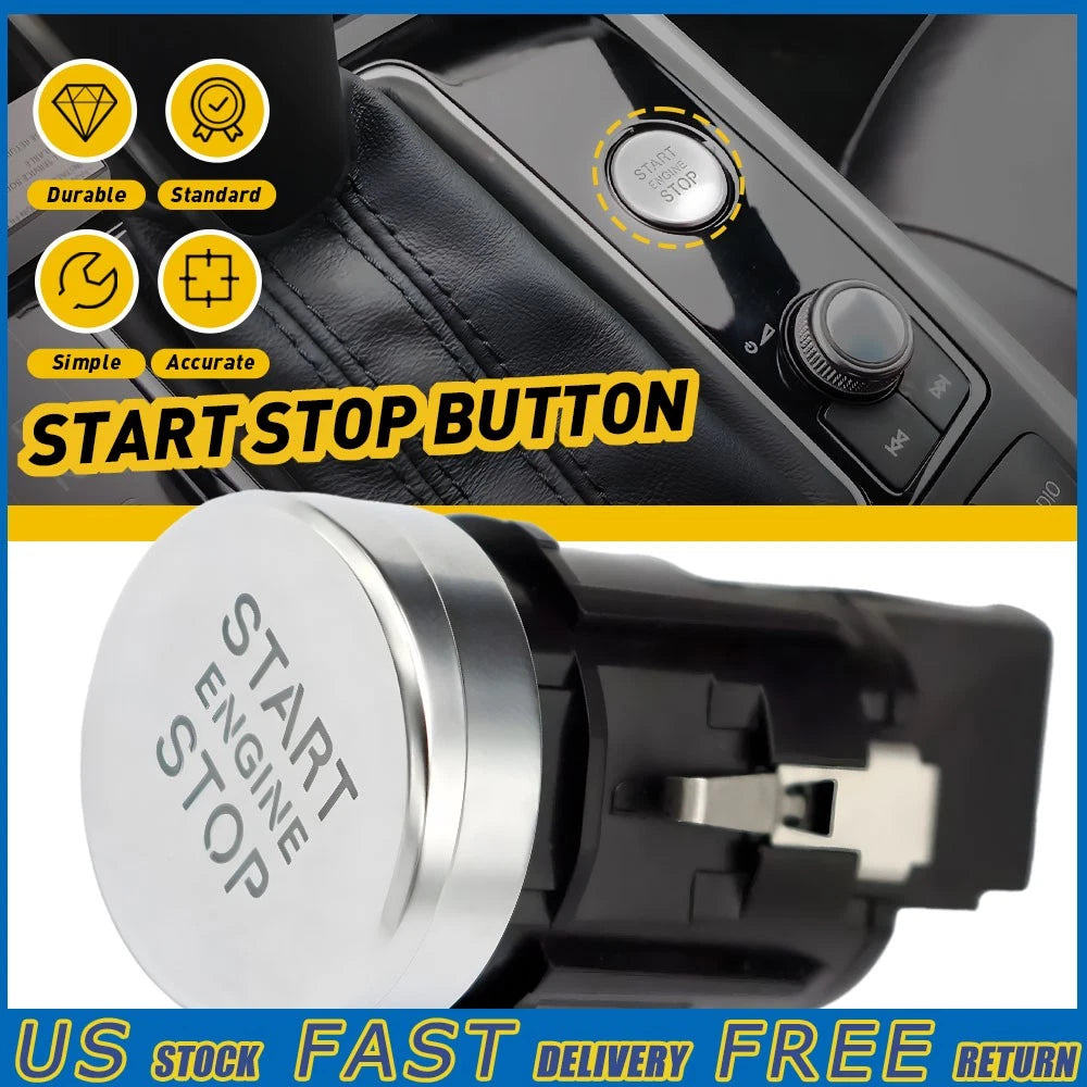 Engine Start Stop Button Ignition Switch for Audi A6 S6 A7 RS7 (LHD)