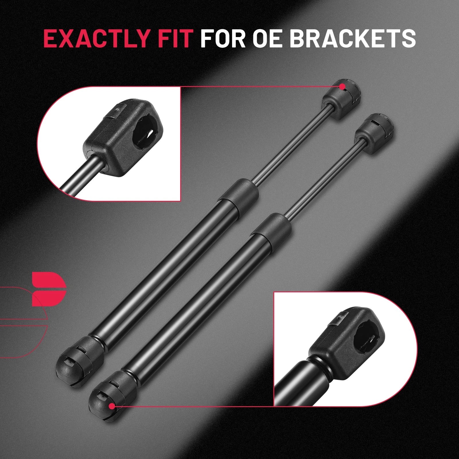 Gas Strut for Jeep Camper Shell (12 In, 20 Lbs) (1989-2000)