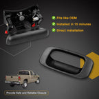 Rear Tailgate Handle Bezel Set for Chevy Silverado Sierra (1999-2006)