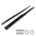 2X Side Skirt Extension Lip for BMW F80 F81 M3 (2015–2018) Carbon Fiber PSM
