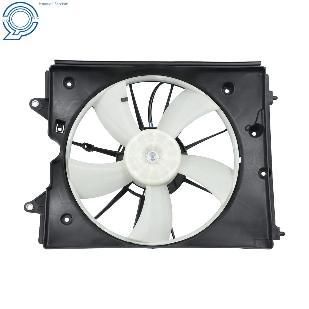 Left Radiator Cooling Fan Assembly w/ Shroud for Honda Odyssey (2018–2023) 190155MRA01