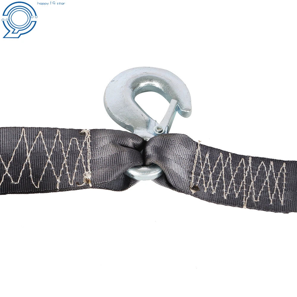 2" x 20' Winch Strap for Towing Boats Jet Ski Trailer with Safety Hook