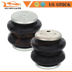 Pair of Heavy Duty Air Suspension Spring Bags for NPT Port (2600 lbs)