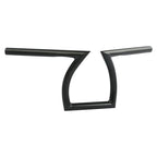 1" Black Z Bars for Harley Choppers Bobber (Fits )