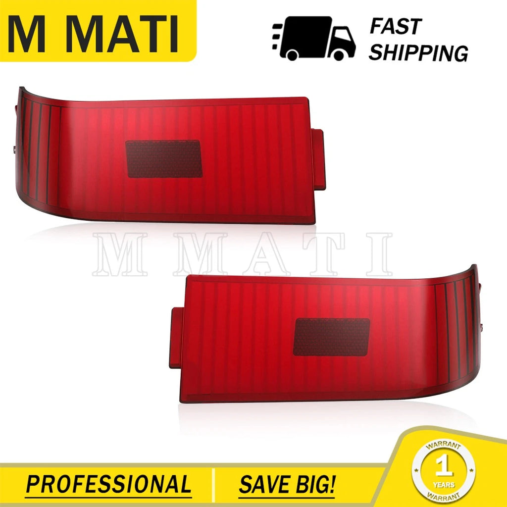 Pair Rear Tail Light Lens for John Deere 415 425 445 455 (M116504 M116505)