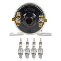 Set of 4 Bosch Ignition Coils & NGK Iridium IX Spark Plugs for D21 DS21 Kadett TR4