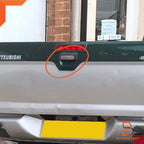Black/Chrome Rear Tailgate Handle for Mitsubishi Triton L200 (1996-2005)