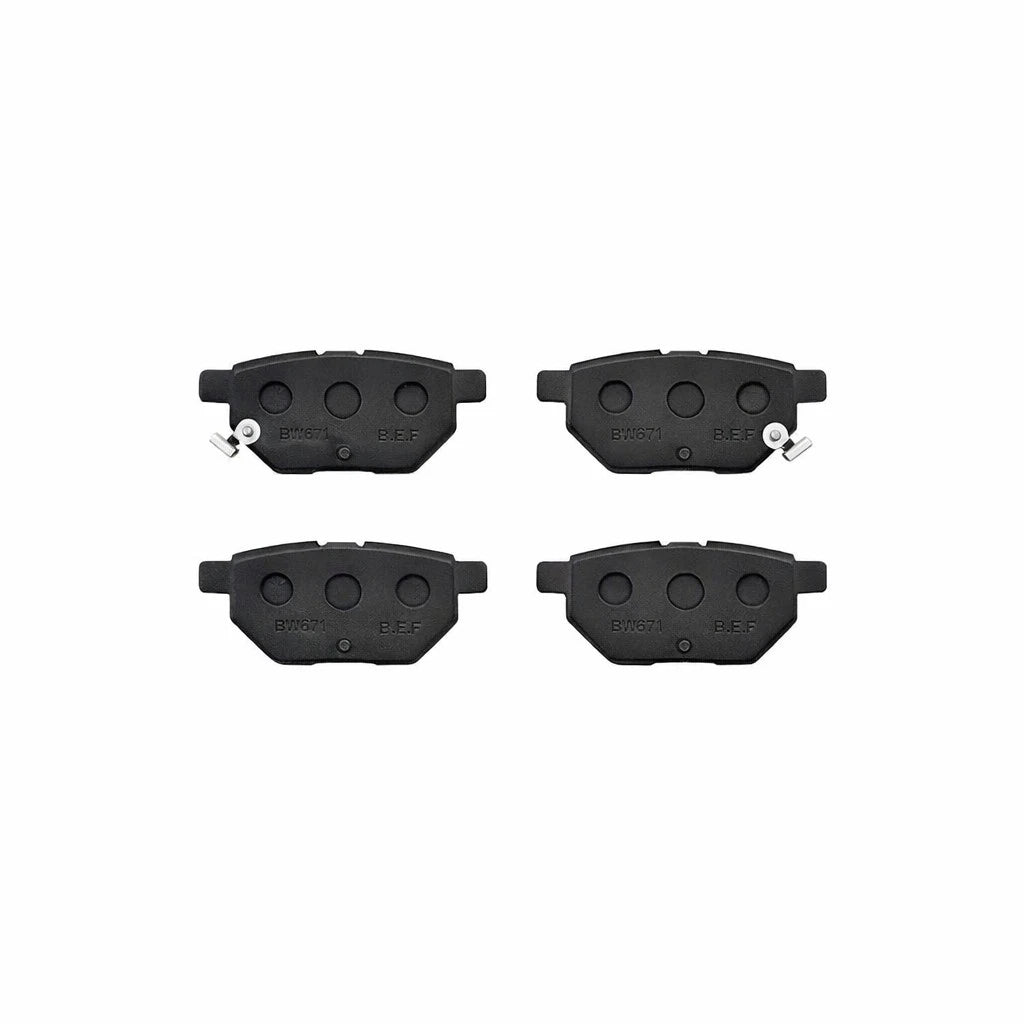 Set of 4 Rear Disc Brake Pads for Toyota Lexus Scion (0446676012)