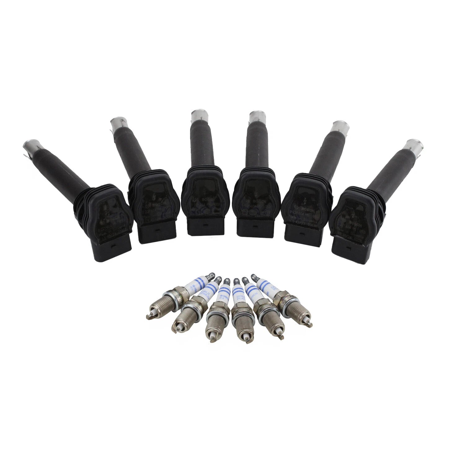 Set of 6 Ignition Coils for Audi A6 S5 V6 (2005–2011) - OE Fine Wire Platinum