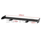 Aluminum GT Style Racing Spoiler Wing for Universal Hatchbacks