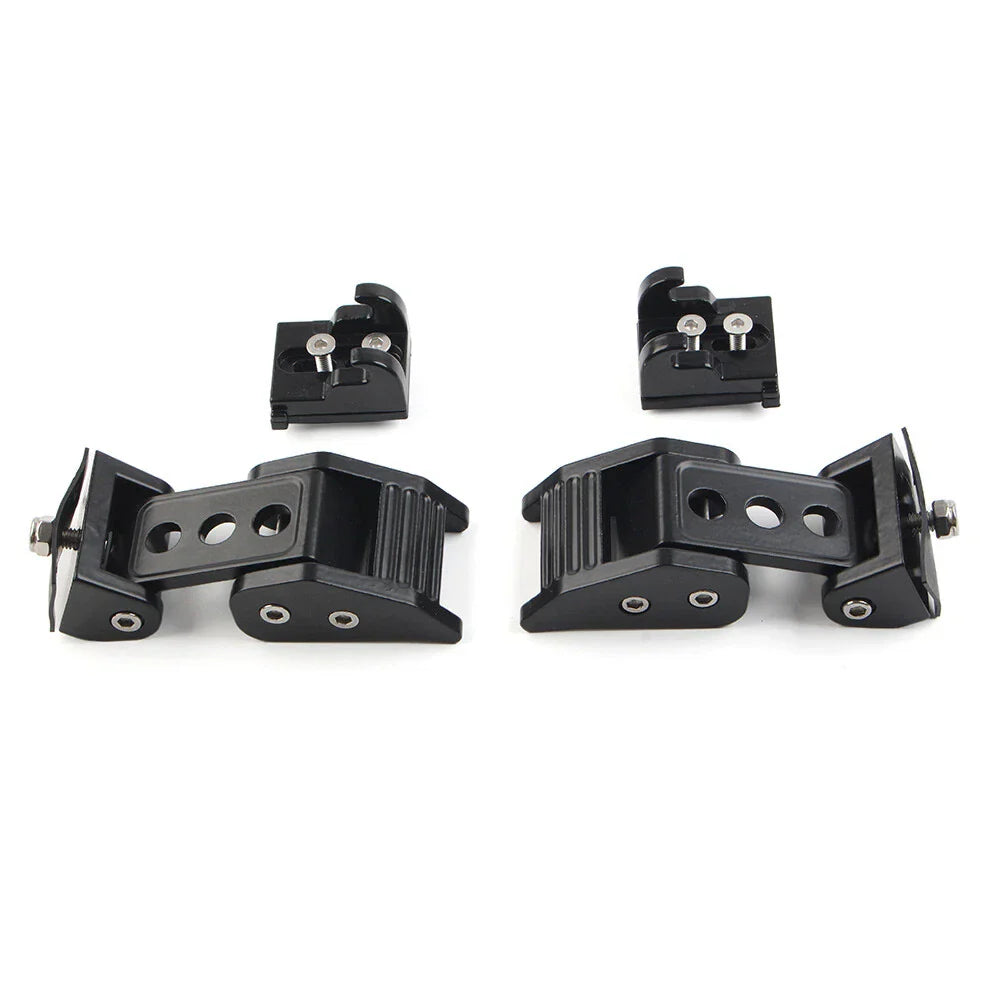 Black Engine Lock Hood Latches  For Jeep Wrangler JK (2007-2017)