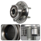 2PC Front Wheel Hub Bearings for Chevy Traverse GMC Acadia Buick Enclave (2009–2017)