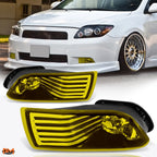 Set of 2 Amber Lens Fog Lights with Switch for Scion TC (2005–2010)