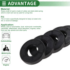 Set of 5 Oil Seals NBR Rubber 30x65x12mm for High Pressure