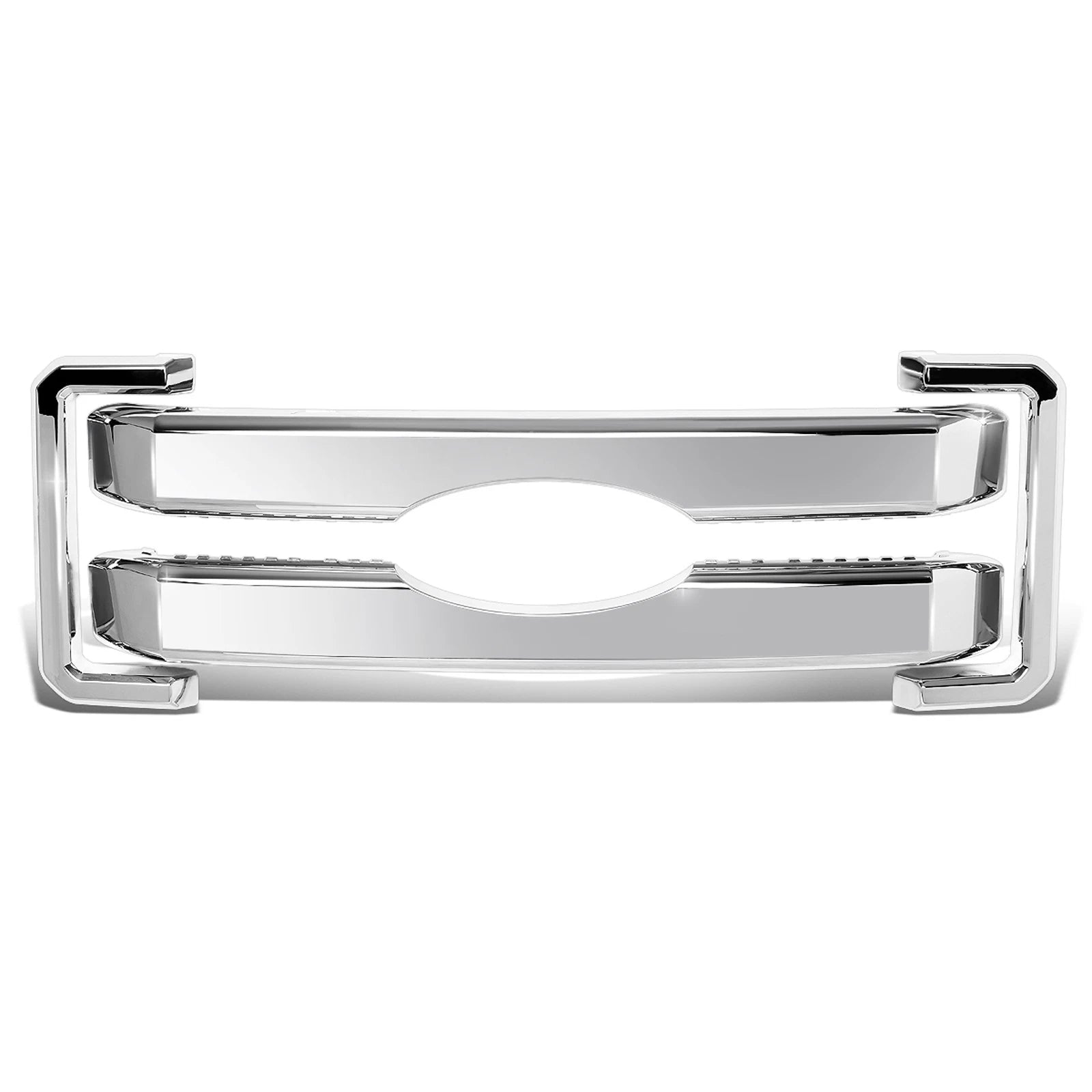 Chrome Front Bumper Hood Overlay for Ford F250-F350 (2011–2016)