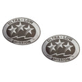 2X Ultra Low Emission Outboard Graphic Stickers for California DOT